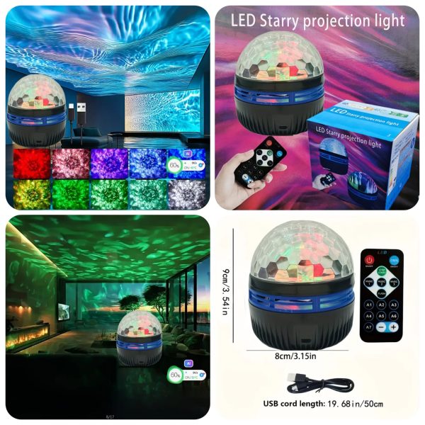 Starry Night Q6 LED Projector Lights