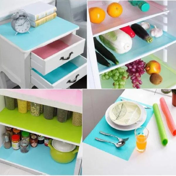 Anti-Bacterial Fridge Mat, Non-stick Roll Mat