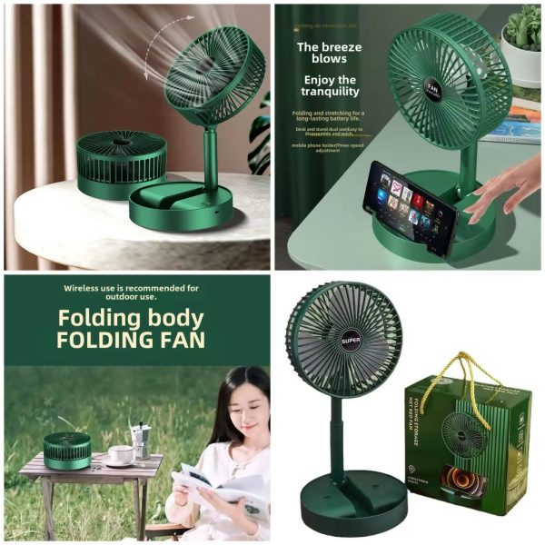 Rechargeable Folding Fan