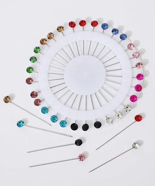 LONG CRYSTAL DAIMOND PINS