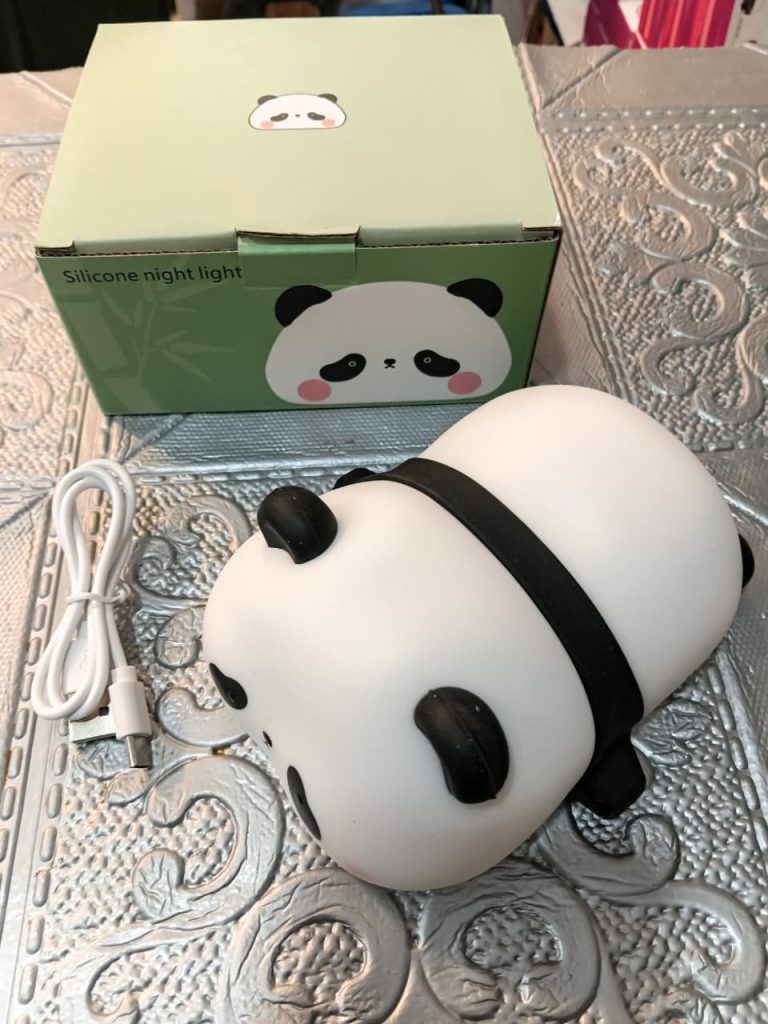 Silicon Panda Lamp