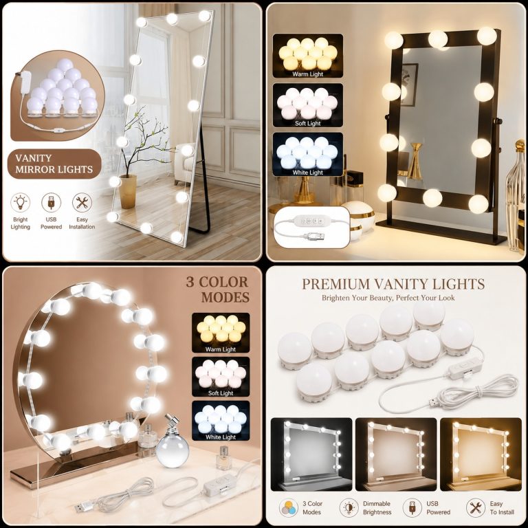 10-Piece LED Vanity Mirror Lights