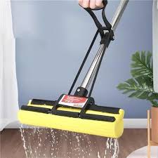 New Auto Water Absorb and Squeezing Foamic Mop (Heavy Quantity)