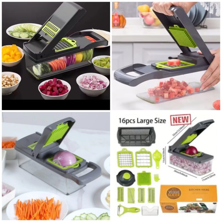 16in1 Vegetable Cutter (Box Packing) - Premium Quality - Big Size