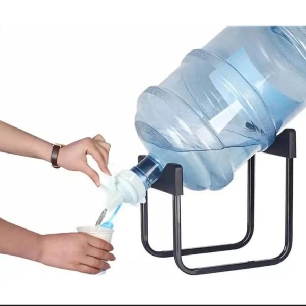 METAL STAND 19L WATER BOTTLE WITH WATER TAP (NOZZLE)