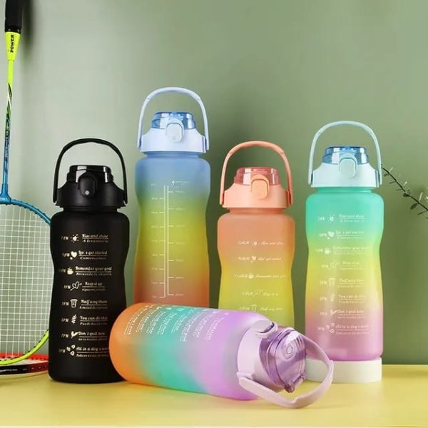 3in1 Motivational Water Bottle