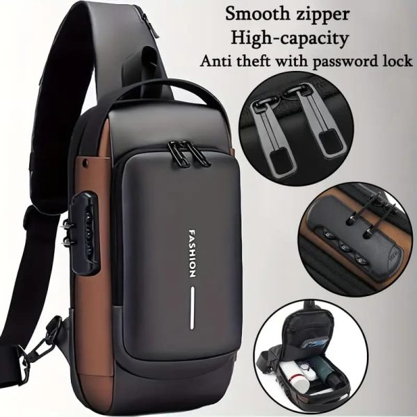 Anti-theft Cross Body Bag Random colour