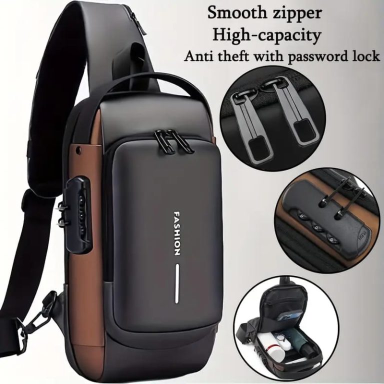 Anti-theft Cross Body Bag Random colour