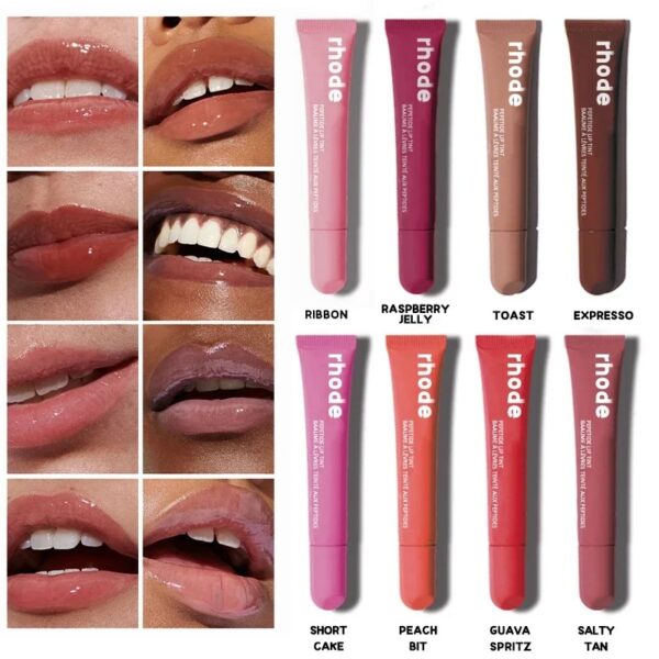 rhode lipgloss 8 pcs