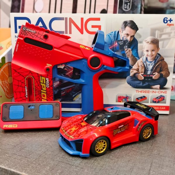 Savage 2.4G 3-in-1 Infrared Shooting Remote Control Racing Car set.
