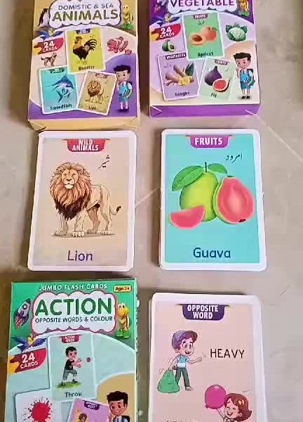 Educational Flash Cards  Available in 6 categories
